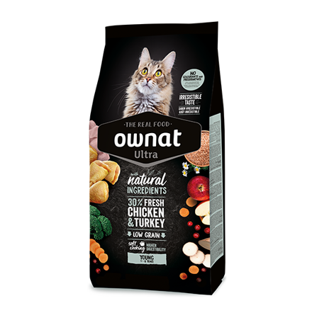 OWNAT ULTRA FOOD FOR YOUNG ADULT DOGS WITH FRESH MEAT